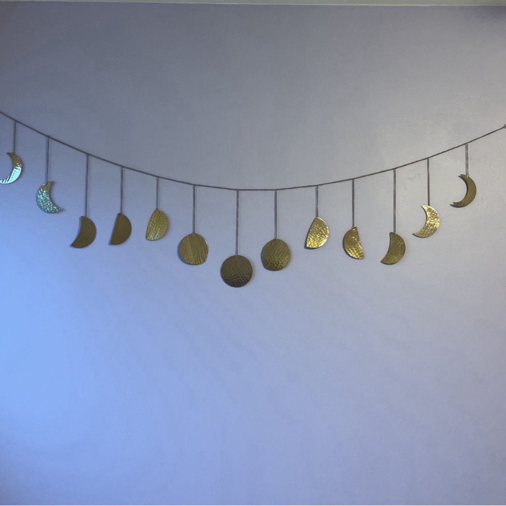 Urban Outfitters moon phase hanging decor